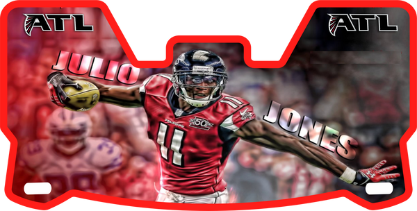 Julio Jones Falcons Helmet Visors Full Size