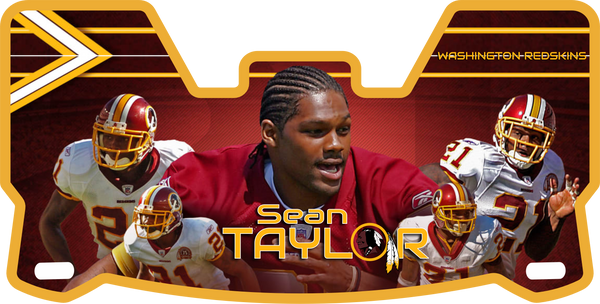 Redskins Sean Taylor Helmet Visors Full Size