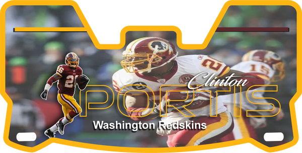 Redskins Clinton Portis Helmet Visors Full Size