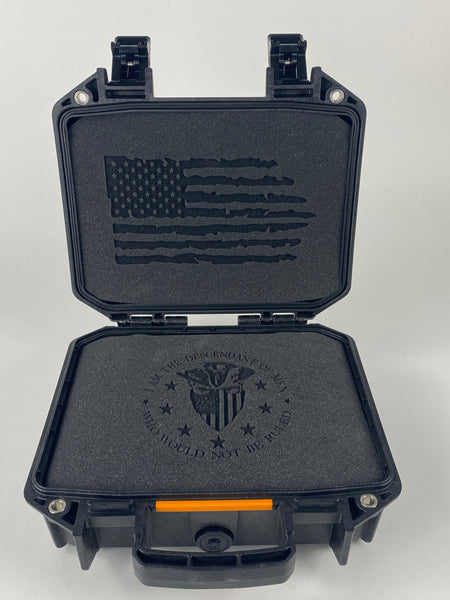 Pelican Vault V100 Insert Foam - Laser Etched  *** FOAM ONLY ***