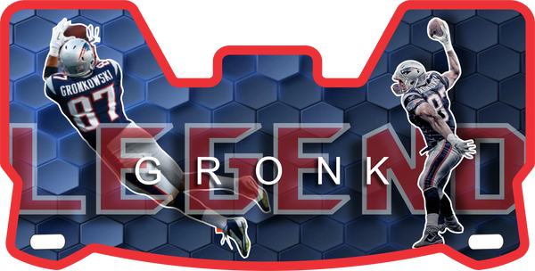 Gronkowski Helmet Visors Full Size