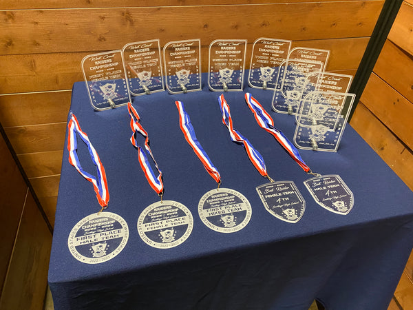 Acrylic Medallion -  Customizable Event Medallions with Lanyards