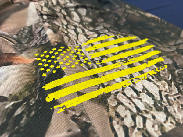 Kabra HyperTree Camo Winter Beanie   -   Hyper Yellow