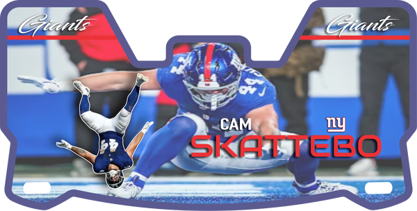 New York Giants Cam Skattebo Full Size Helmet Visors