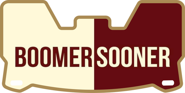 Oklahoma Sooners Helmet Visors Full Size