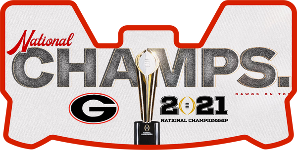 BCS Championship Helmet Visors Full Size