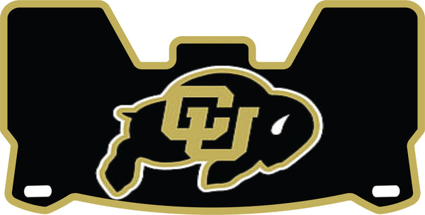 Colorado Buffaloes Helmet Visors Full Size