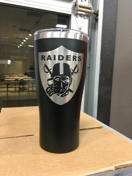 Face Off Jumbo Growler 30 oz Hot / Cold Laser Etched Double Walled