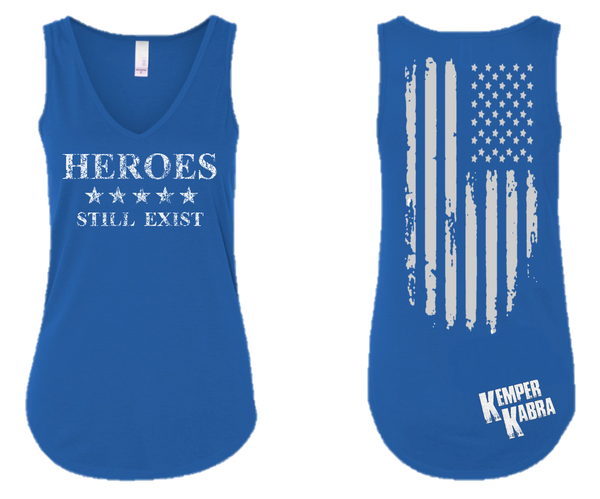 Heroes Still Exist Blue Tank for Her