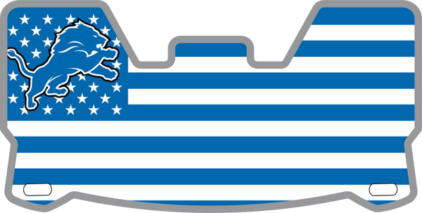 Lions Helmet Visors Full Size