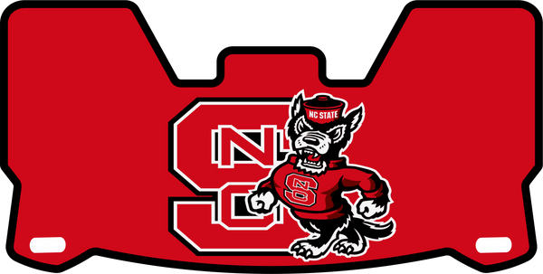 North Carolina State Helmet Visors Full Size