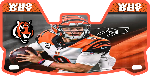 Joe Burrow Bengals Helmet Visor Full Size