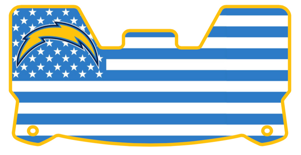 Chargers Helmet Visors Full Size