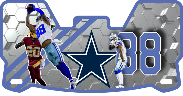 Dallas Cowboys Helmet Visors Full Size