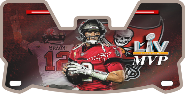Tom Brady Helmet Visors Full Size