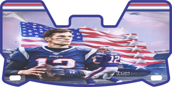 Tom Brady Helmet Visors Full Size