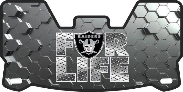 Raiders Helmet Visors Full Size
