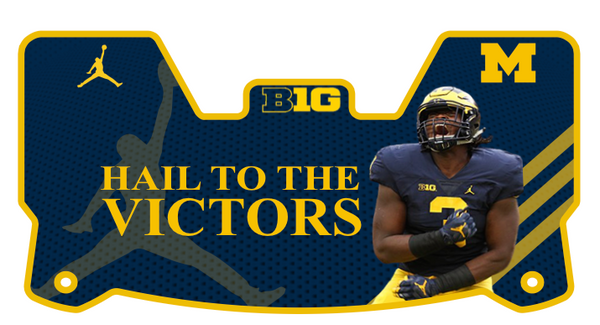 Wolverines Helmet Visors Full Size