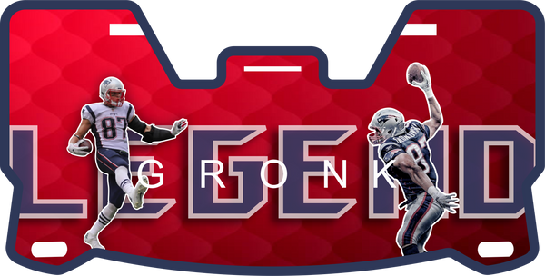 Gronkowski Helmet Visors Full Size