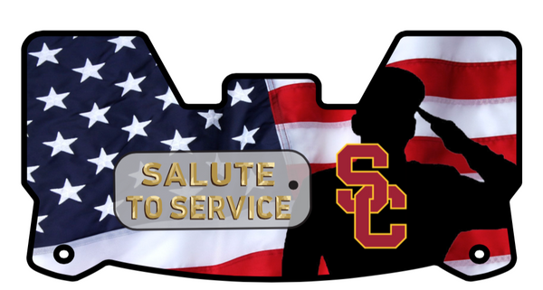 USC Trojans Helmet Visors Full Size