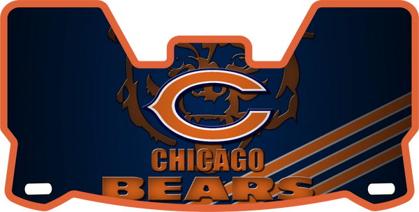 Devin Hester Chicago Bears Helmet Visor Full Size