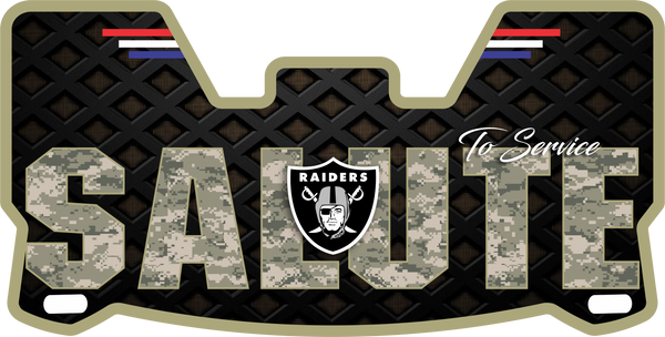 Raiders Helmet Visors Full Size