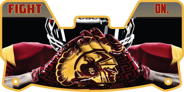 USC Trojans Helmet Visors Full Size