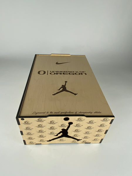 University of Oregon Collector's Shoe Box