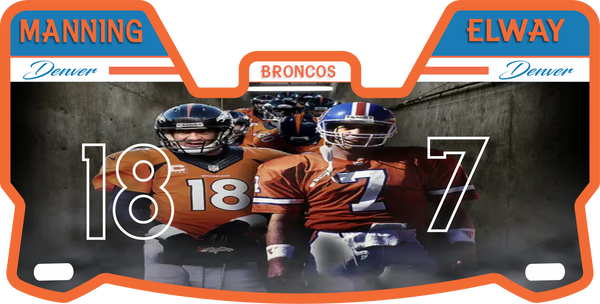 John Elway Broncos Helmet Visors Full Size