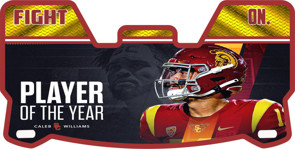 USC Trojans Helmet Visors Full Size