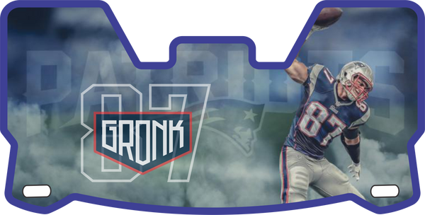 Gronkowski Helmet Visors Full Size