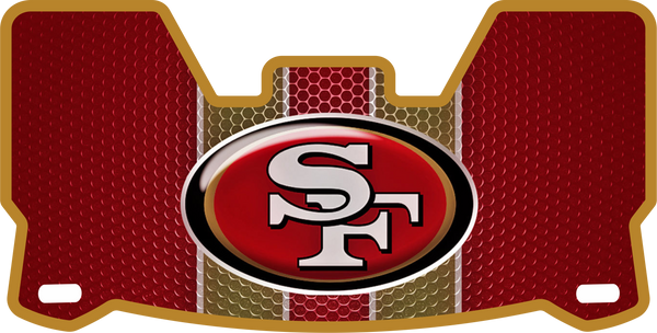 49ers Helmet Visors Full Size