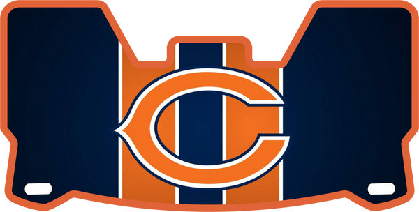 Devin Hester Chicago Bears Helmet Visor Full Size