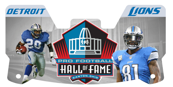 Lions Barry Sanders Helmet Visors Full Size