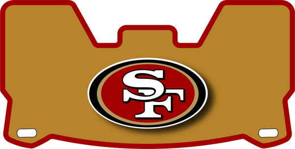 49ers Helmet Visors Full Size