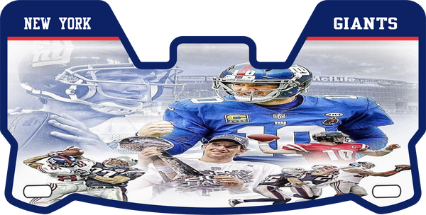 Eli Manning Giants Helmet Visors Full Size