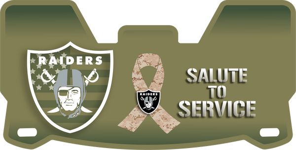 Raiders Helmet Visors Full Size