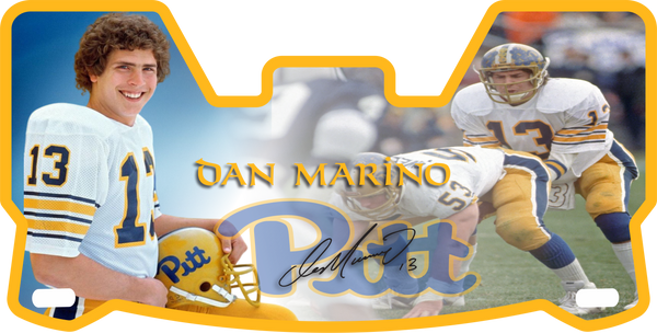 Miami Dolphins Dan Marino Helmet Visors Full Size