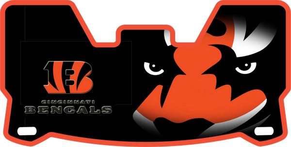 Cincinnati Bengals Helmet Visor Full Size