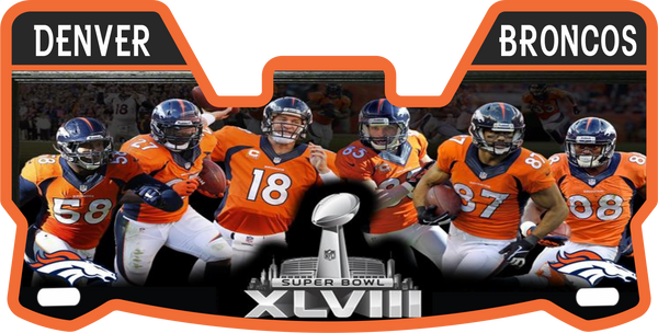 Peyton Manning Broncos Helmet Visors Full Size