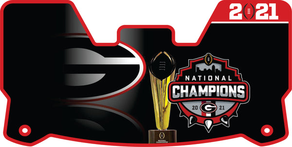 Georgia Bulldogs Helmet Visors Full Size