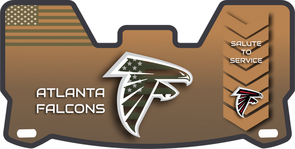 Atlanta Falcons Helmet Visors Full Size