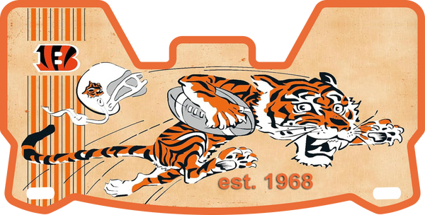 Cincinnati Bengals Helmet Visor Full Size