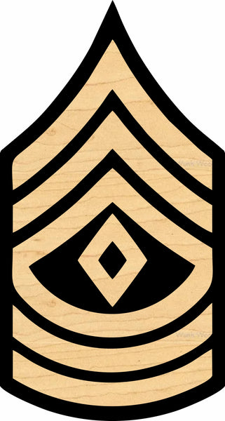 Military Rank and Name Plaque