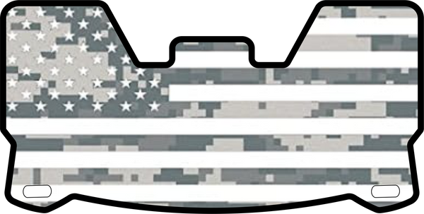 American Flag Helmet Visors Full Size