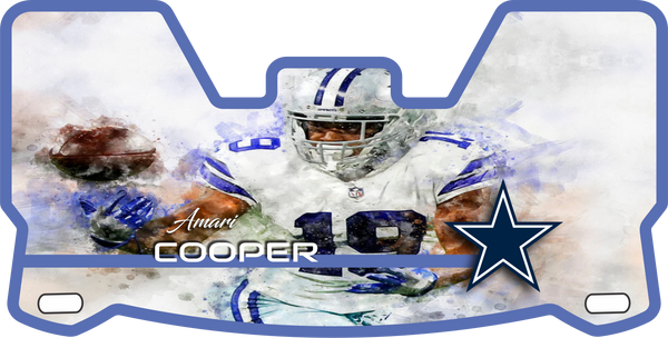 Dallas Cowboys Helmet Visors Full Size