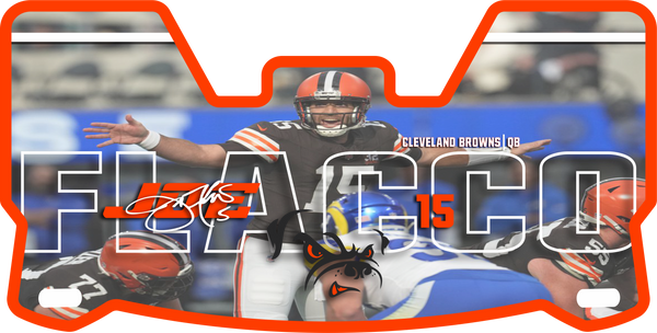 Browns Players Helmet Visors Full Size