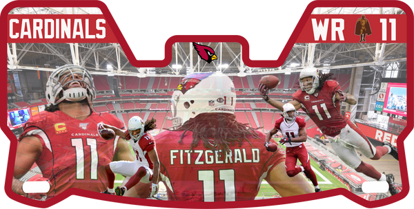 Cardinals Players Helmet Visor Full Size
