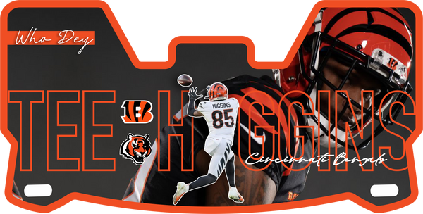 Joe Burrow Bengals Helmet Visor Full Size