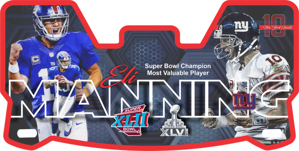 Eli Manning Giants Helmet Visors Full Size